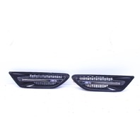 2012-2016 BMW M5 Fender Side Marker Light Lamp Grille Right Left Set 51657266475 OEM