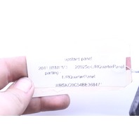 2008-2013 BMW M3 Coupe Rear Quarter Trim Panel Left Driver