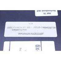 2001-2002 Porsche 911 996 Coupe Radio Stereo Amplifier HAES OEM 99664532100