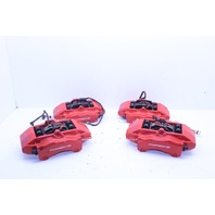 2001-2004 Porsche 911 996 Turbo C4S Front Rear Brake Caliper Set Brembo Red OEM