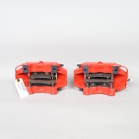 2002-2012 Porsche 911 996 997 Front Brake Calipers Brembo Set Pair Red OEM