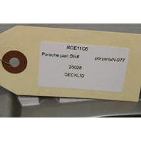 2002-2004 Porsche 911 996 C4S Coupe Engine Cover Trunk Lid OEM