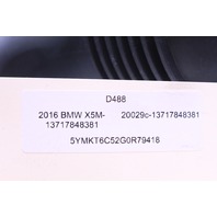 2015-2018 BMW X5M F85 Intake Duct Tube Pipe 7848381 OEM