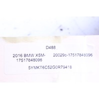 2015-2016 BMW X5M X6M 4.4 Right Intercooler 7848096 OEM