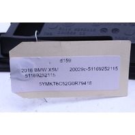 2014-2018 BMW X5 X6 Console Shifter Shift Bezel 51169252115 OEM
