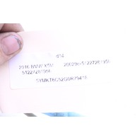 2014-2018 BMW X5 Right Rear Door Lock Latch Actuator 51227281956 OEM