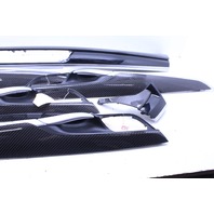 2016 BMW X5M F85 Door Panel Dash Carbon Fiber Set Pieces has some damage OEM