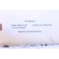 2006 BMW 530i Driver Left Kidney Bumper Grille - 51137027061 OEM