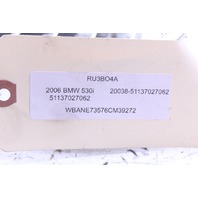 2006 BMW 530i Right Kidney Bumper Grille - 51137027062 OEM