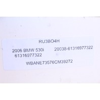 2006 BMW 530i Steering Column Switch 6977322 OEM