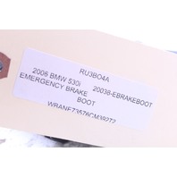 2006 BMW 530i Emergency Parking Brake Cover