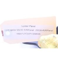 2014 2015 2016 BMW M235i F22 Quarter Trim Panel Right