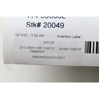 2012-2015 BMW 328i 335i Headlight Xenon Left OEM