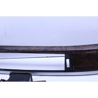 2012-2015 BMW 335i Center Console Dash Vent Grille Wood Trim Set