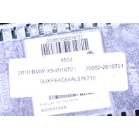 2010 2011 2012 BMW X5 Navigation Information Display Screen 2016721 OEM