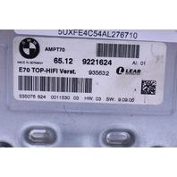 2010-2014 BMW X5 X6 Z4 Top HiFi Audio Amp Amplifier 65129221624 OEM