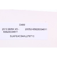 2011-2013 BMW 135i 335i X5 X6 iDrive Navigation Control Switch Knob OEM