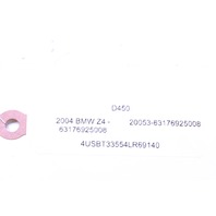 2003-2005 BMW Z4 Fog Light Lamp Right 6925008 OEM