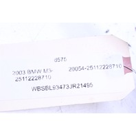 2001-2006 BMW M3 6 Speed Manual Transmission Gear Selector Shifter 2228710 OEM