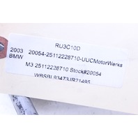 2003 BMW M3 UUCMotorWerks Short Shifter Knob and Arm 2228710 Stock#20054 OEM