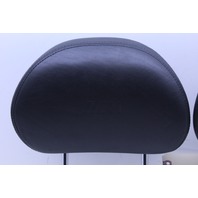 2001-2006 BMW M3 M Sport Stitched Front Leather Headrest Head Rest Pair OEM