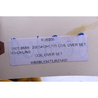 2001-2006 BMW 325ci 330ci M3 OHLINS Coilover Set Strut Spring Adjustable OEM
