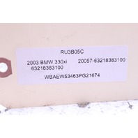 2002-2005 BMW 325i 330i Tail Light Bulb Socket Right OEM