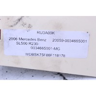 2006 Mercedes Benz SL500 R230 ABC Tandem Hydraulic Power Steering Pump 0034665001 OEM
