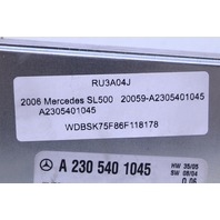 2006 Mercedes Benz SL500 R230 Battery Load Stabilization Control Module A2305401045 OEM