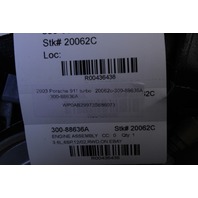 2002 2003 2004 Porsche 911 996 Turbo 996TT X50 Engine Motor Complete 51K Miles