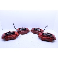 2001-2004 Porsche 911 996 Turbo C4S Front Rear Brake Caliper Set Brembo Red OEM