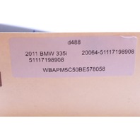 2009 2010 2011 BMW 328i 335i Lower Front Bumper Grille Right OEM