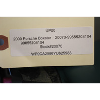 1999-2001 Porsche 911 Boxster Leather Dashboard Green 99655210100 OEM