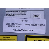 2004-2006 BMW 325i 330i M3 AM FM Radio Display On-board Monitor Wide Screen OEM