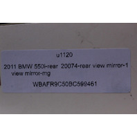 2011 BMW 550i Interior Rear View Mirror