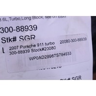 2007 2008 Porsche 911 997 Turbo Engine Motor Long Block Inspected Stock#20080 OEM