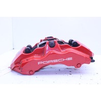 2007-2009 Porsche 911 997 Turbo Front Rear Brake Caliper Set Brembo Red OEM