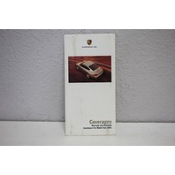 2001 Porsche Boxster S 986 Convertible Owners Manual