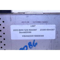 2005 BMW 525i Satellite Radio Receiver Module - 65126944987 OEM
