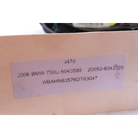 2006 2007 2008 BMW 750i 760i B7 E65 E66 Driver Steering Wheel Bag 6043589