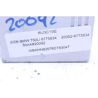 2006 BMW 750Li E66 TPMS Tire Pressure Sensor Module 6775834 Stock#20092 OEM