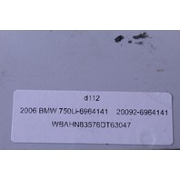 2006-2008 BMW 750i Left Front Door Control Module 61356964141 OEM