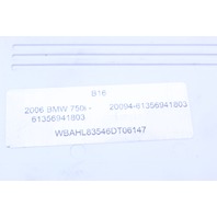 2006-2007 BMW 750i E65 Central Passive GO Access Module 61356941803 OEM