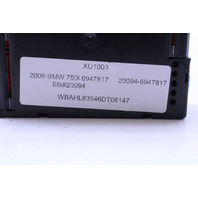2006 BMW 750i E65 Center Console I Drive Module 6947817 OEM