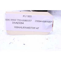 2006 2007 BMW 750i E65 iDrive Controller Knob Switch 6980057 OEM