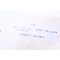 2008-2015 Smart Fortwo Tail Light Lamp Left 4518200564 OEM