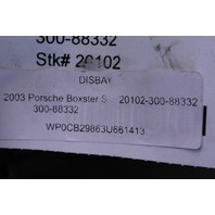2003 2004 Porsche Boxster 986 Engine Motor 3.2 Dropout Outright 67K OEM