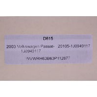 Volkswagen Golf GTI Jetta GLI Passat Fender Side Marker Light Lamp 1J0949117 OEM