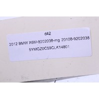 BMW X5 X5M X6 X6M E70 E71 Tailgate PDC Seat Heater Switch Panel OEM