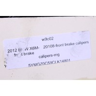 2010 2011 2012 2013 2014 BMW X5M X6M Brake Caliper Front Left Right Pair OEM